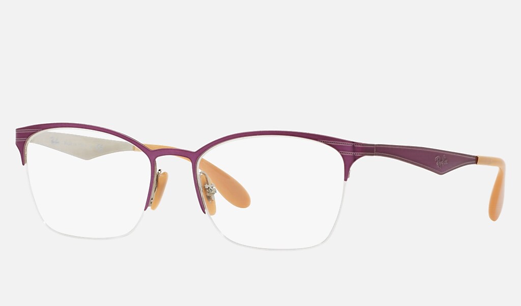 Ray Ban Prescription Glasses Rb6345 Violet Metal 0rx Ray Ban Uk