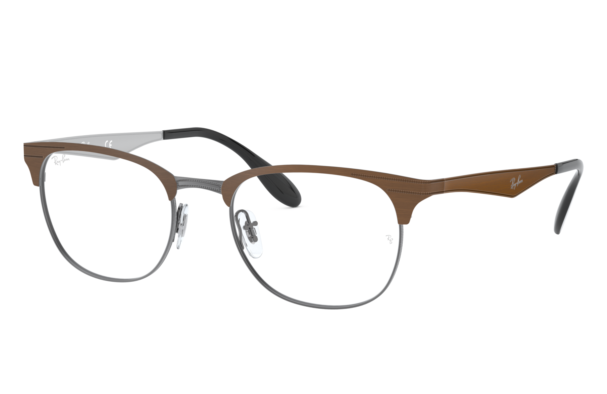 Ray-Ban eyeglasses RB6346 Brown - Metal 