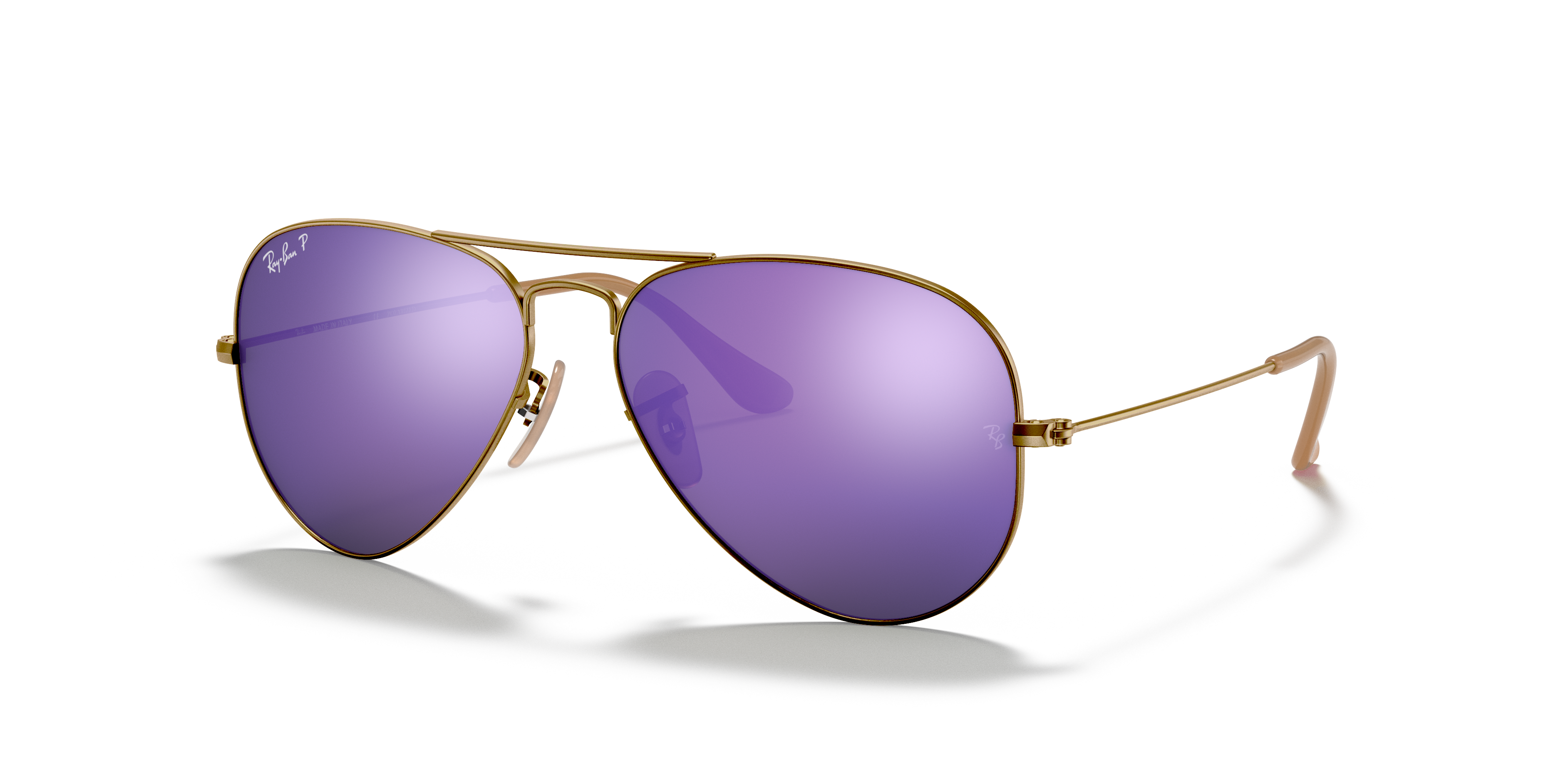 Accesorios Gafas de sol Gafas de piloto American Eagle Outfitters Gafas de piloto lila look casual 