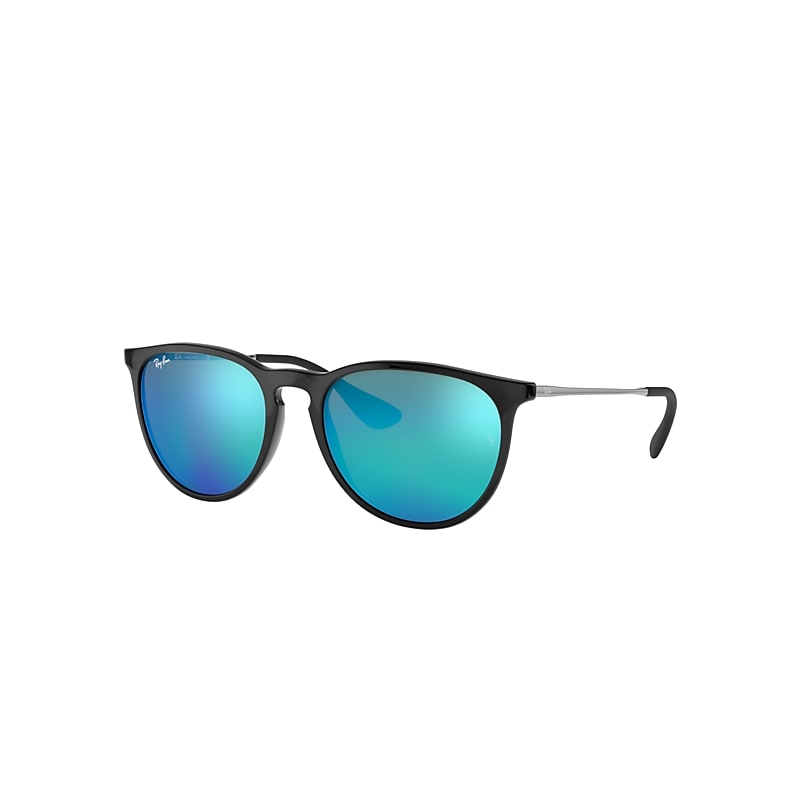 Ray-Ban Erika Color Mix Sunglasses Gunmetal Frame Blue Lenses 54-18