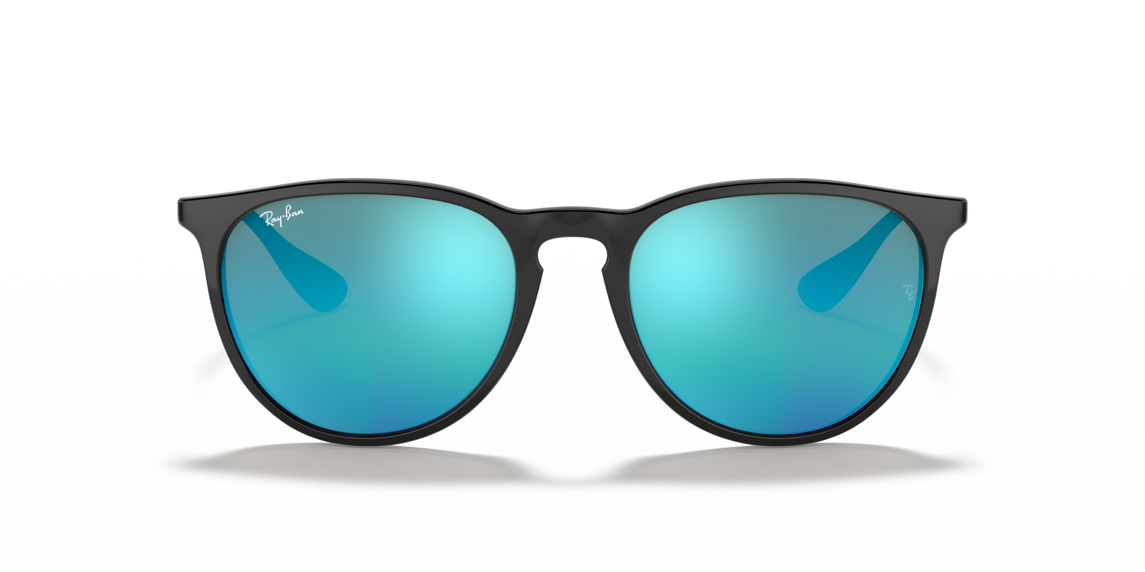 ray ban erika blue mirror polarized