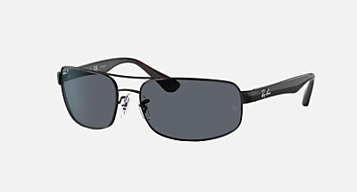 RB3445 Sunglasses in Gunmetal and Green Classic G-15 - RB3445