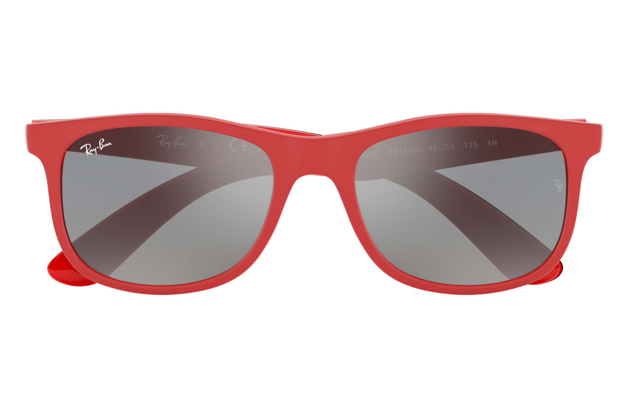 ray ban matte red