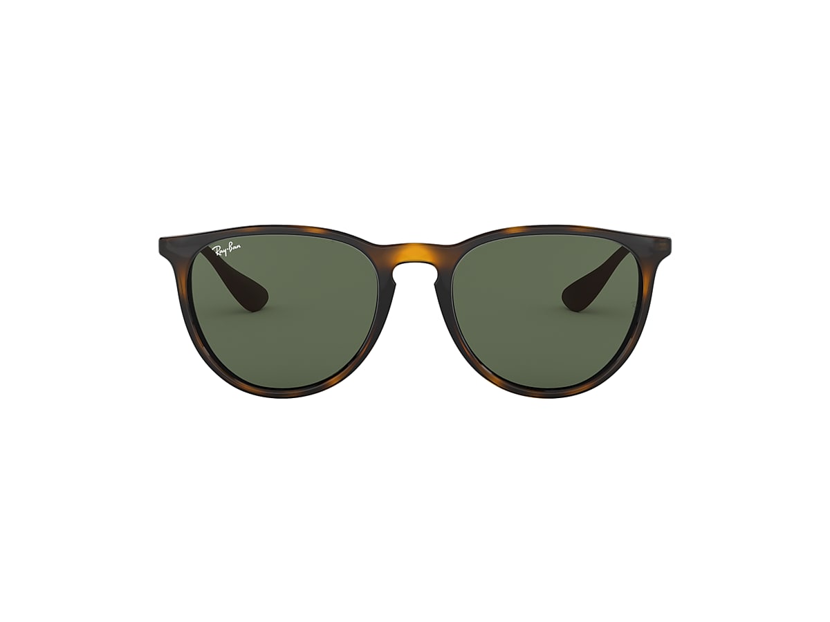ERIKA CLASSIC Sunglasses in Light Havana and Green - RB4171 | Ray 