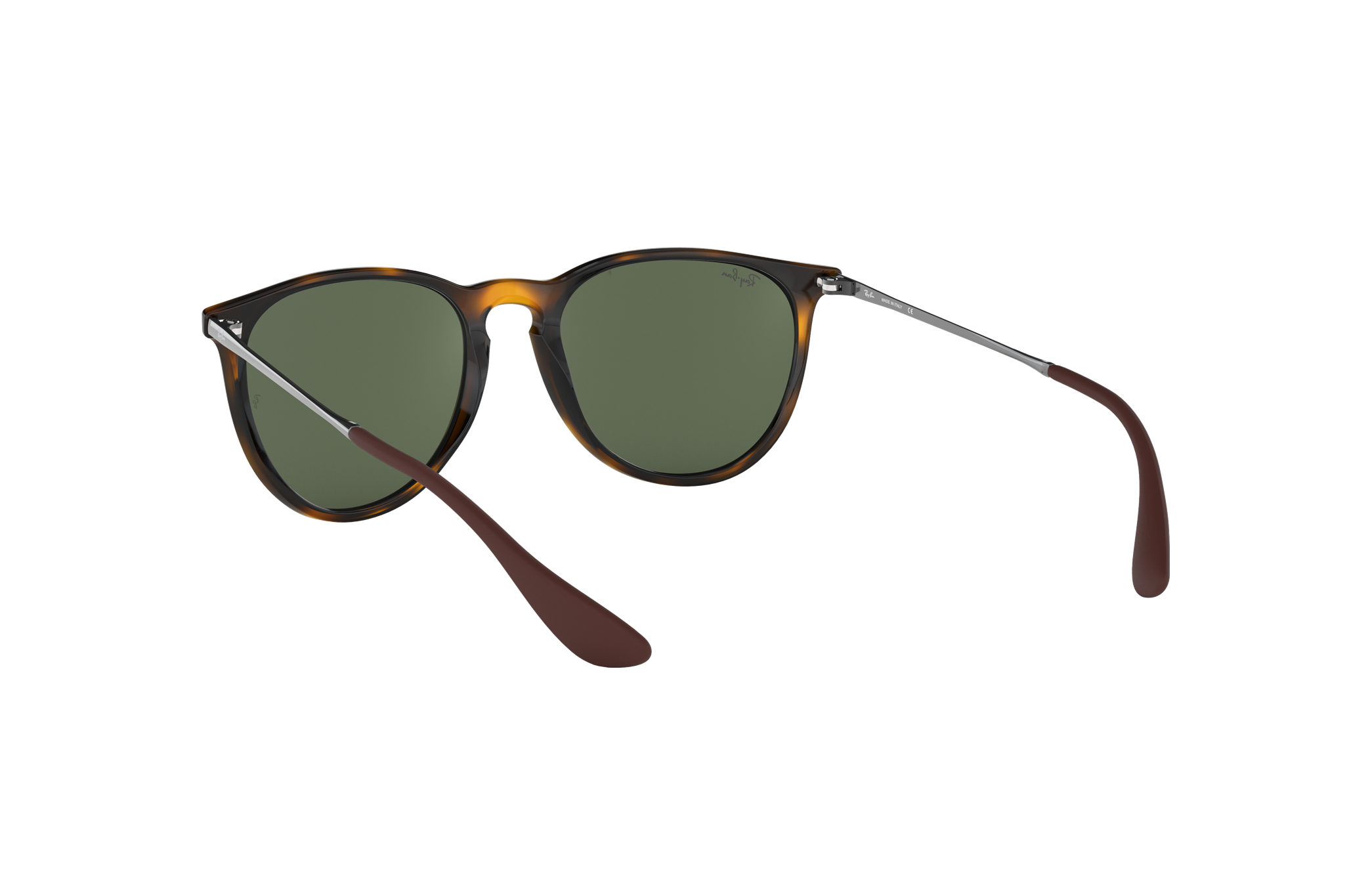 ray ban erika tortoise green