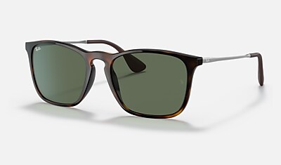 CHRIS Sunglasses in Havana and Brown - RB4187 | Ray-Ban® US