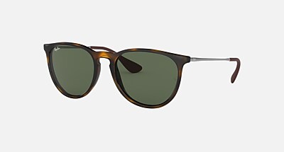 ERIKA CLASSIC Sunglasses in Black and G-15 Green - RB4171F  display picture 1