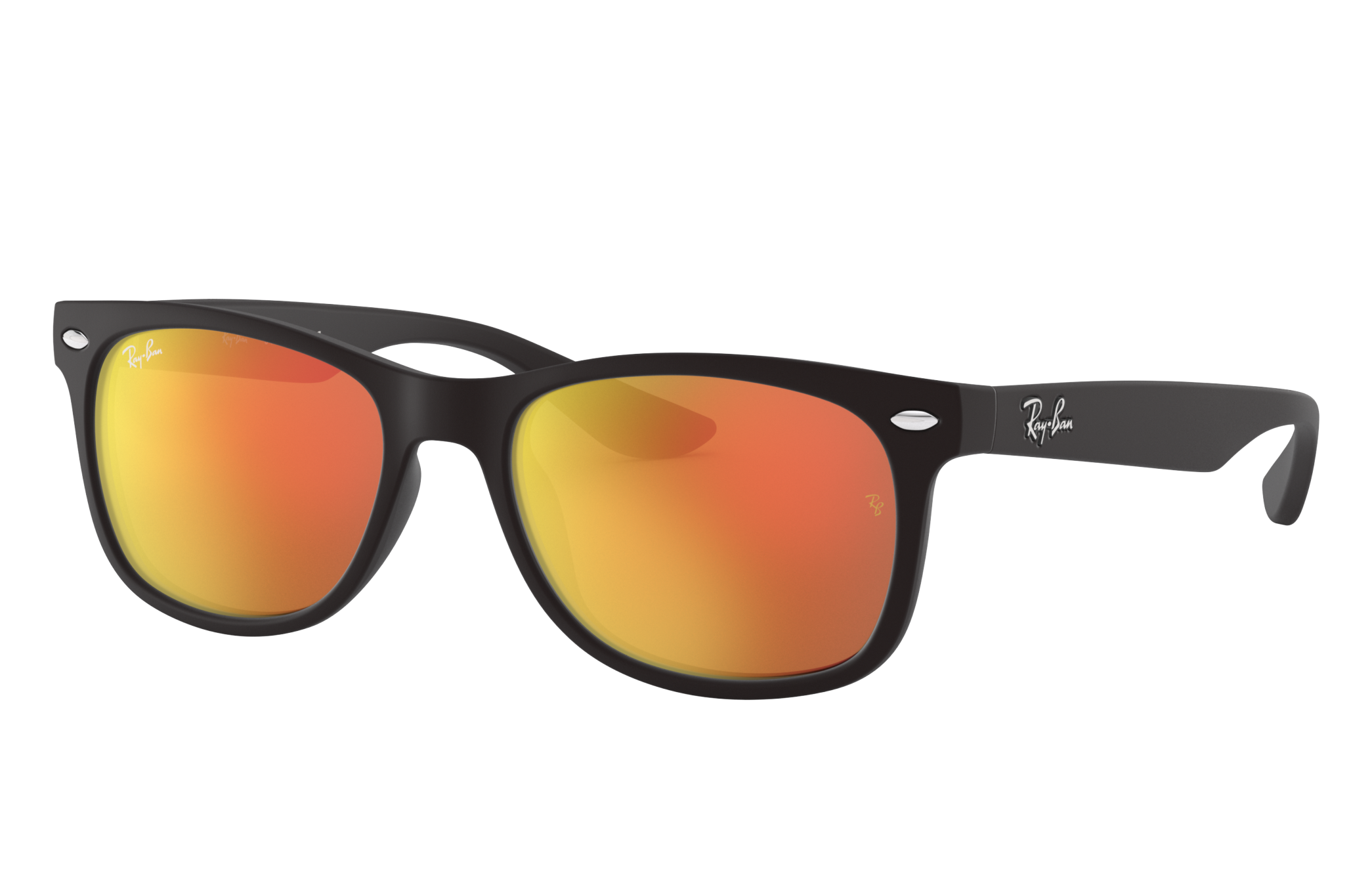 red lens sunglasses ray ban