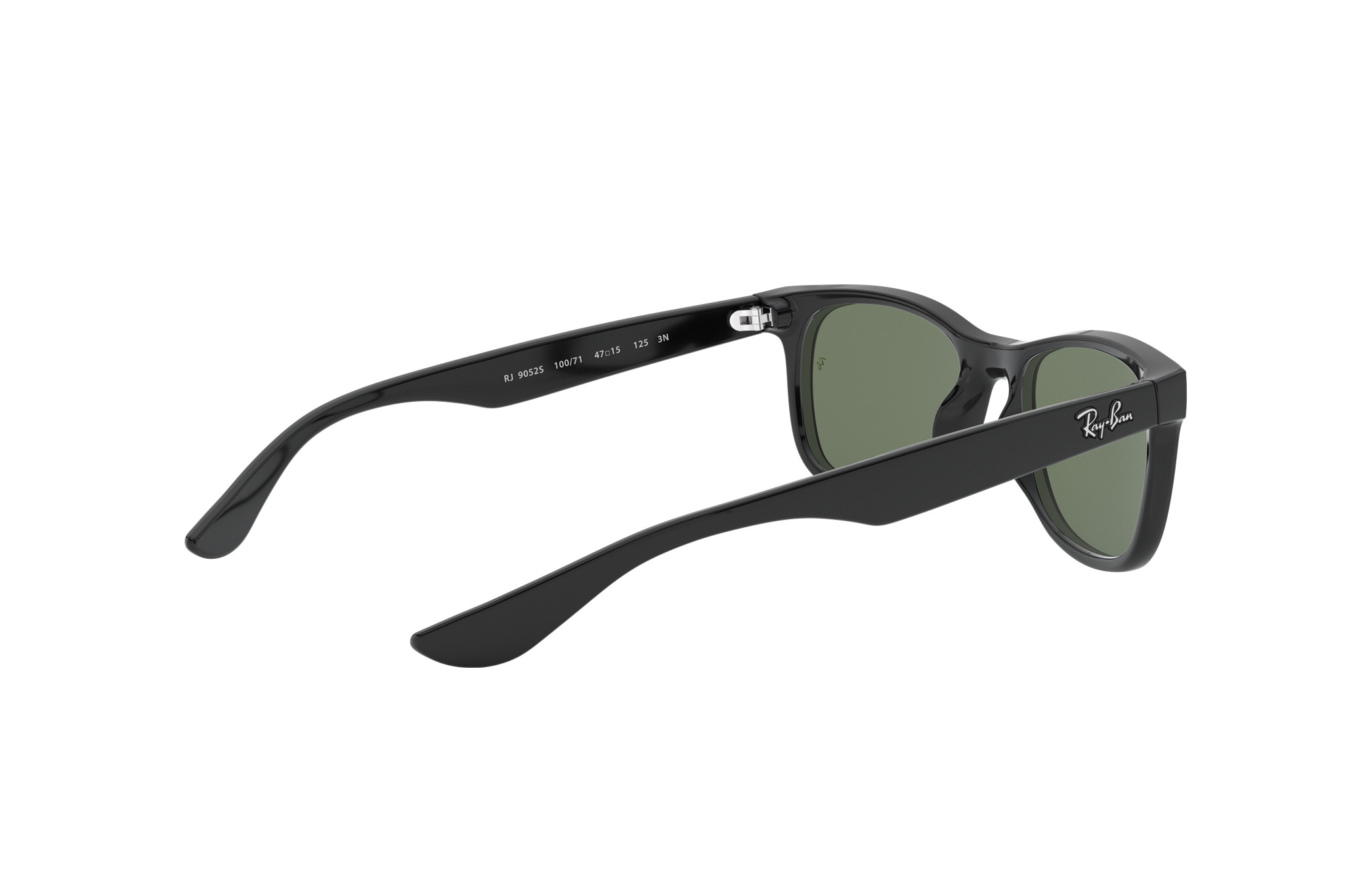 New Wayfarer Kids Sunglasses in Black and Green | Ray-Ban®