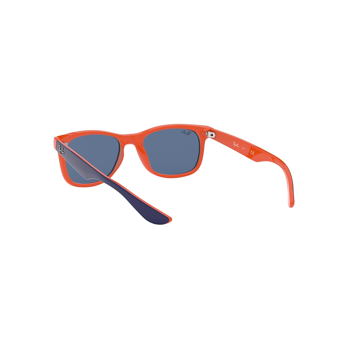 Ray-Ban Kids Blue On top Orange Wayfarer - Size Small