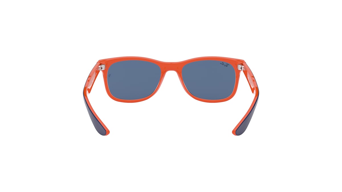 NEW WAYFARER KIDS Sunglasses in Blue On Orange and Blue RB9052S Ray Ban US