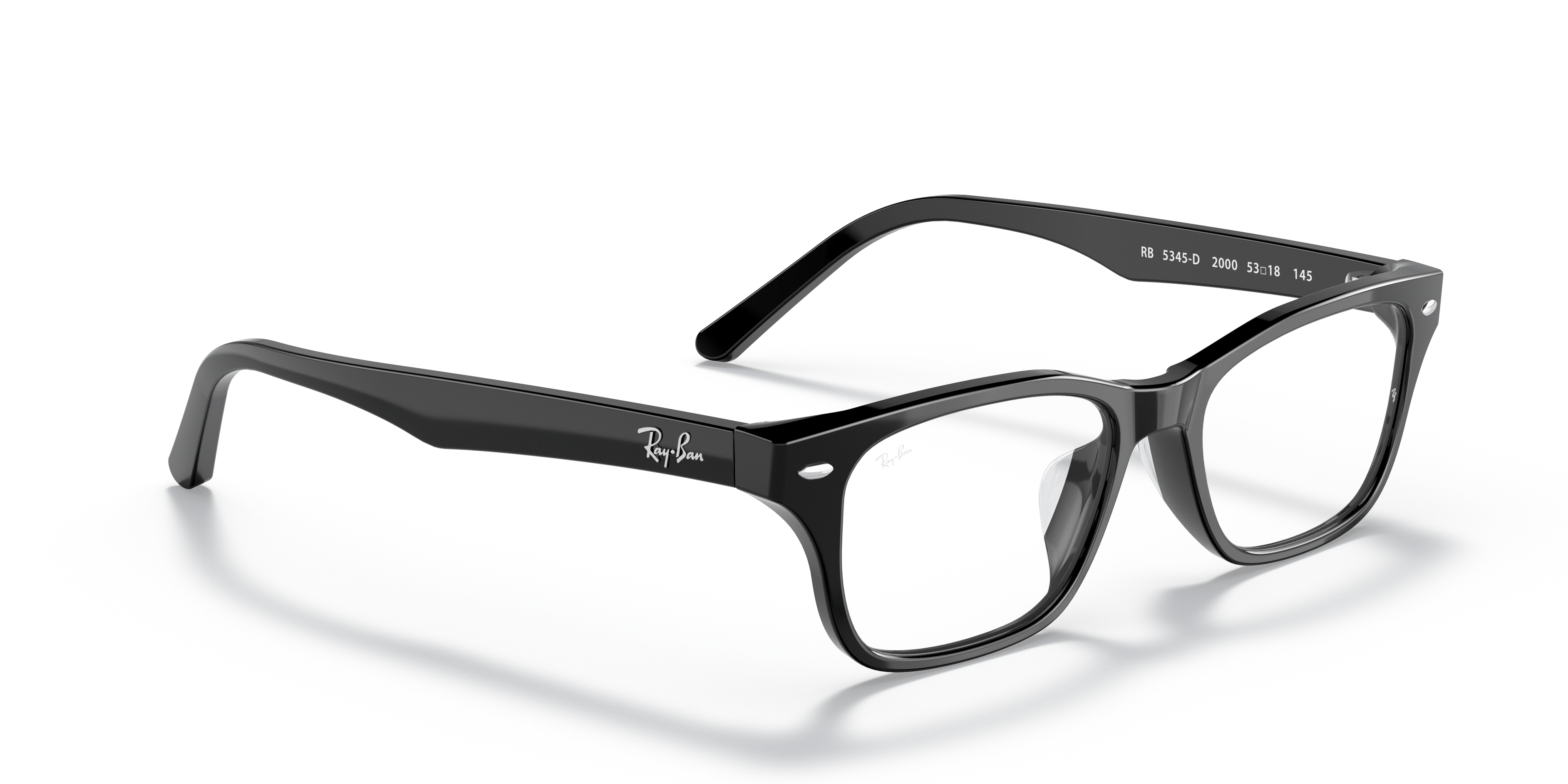 レイバン公式ストア】 Ray-Ban® Rb5345d メガネ | ブラック フレーム