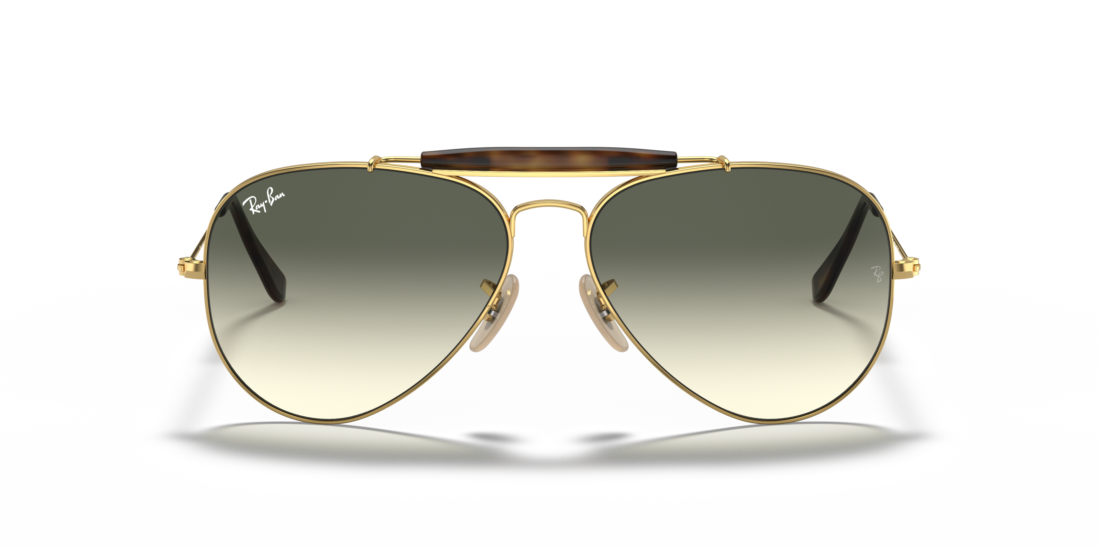 silver ray ban