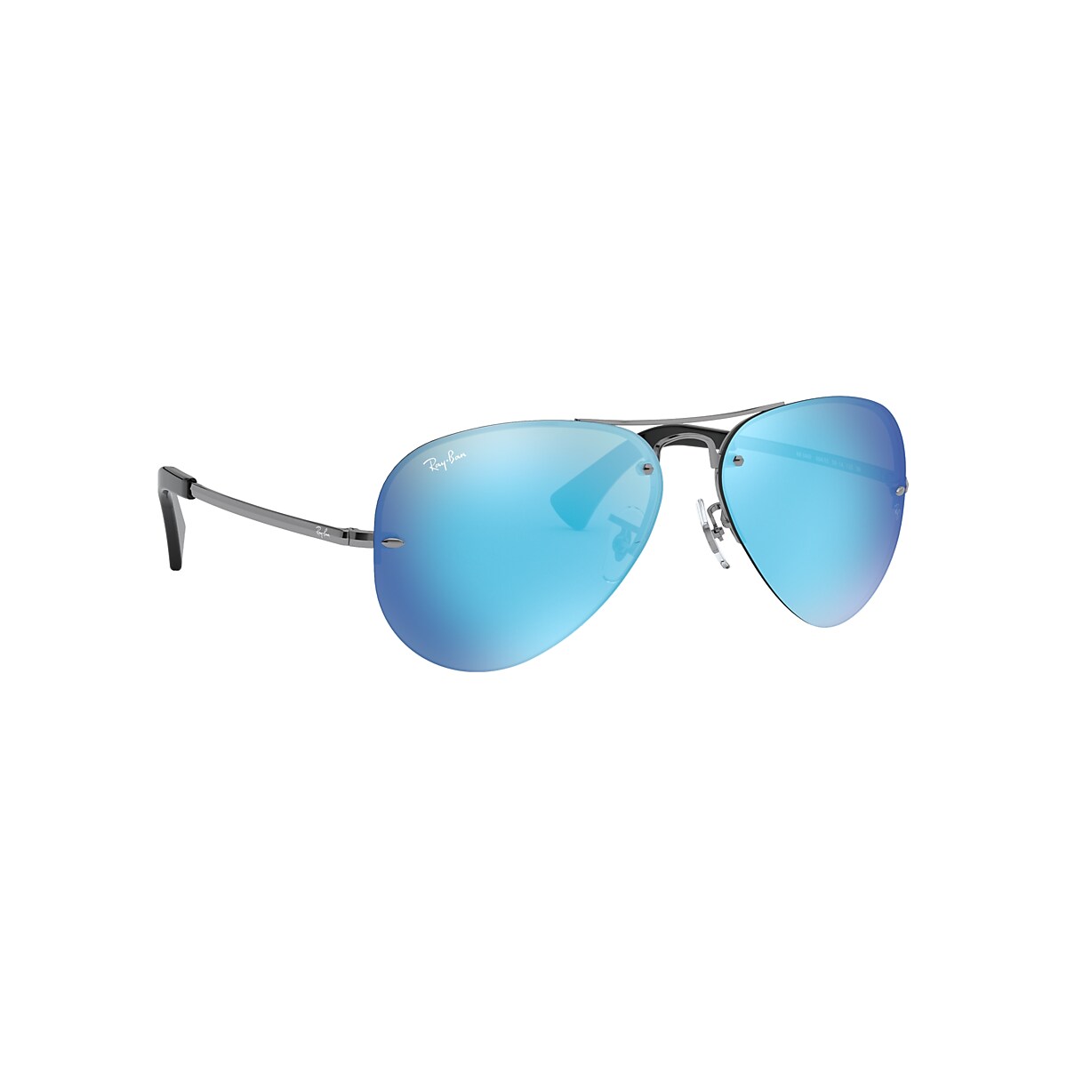 RB3449 Sunglasses in Gunmetal and Blue - RB3449 | Ray-Ban® US