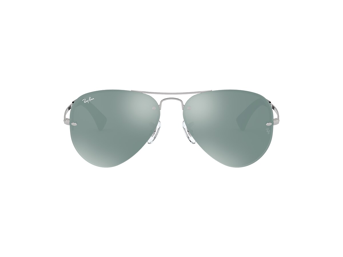 RB3449 Sunglasses in Silver and Silver RB3449 Ray Ban GB