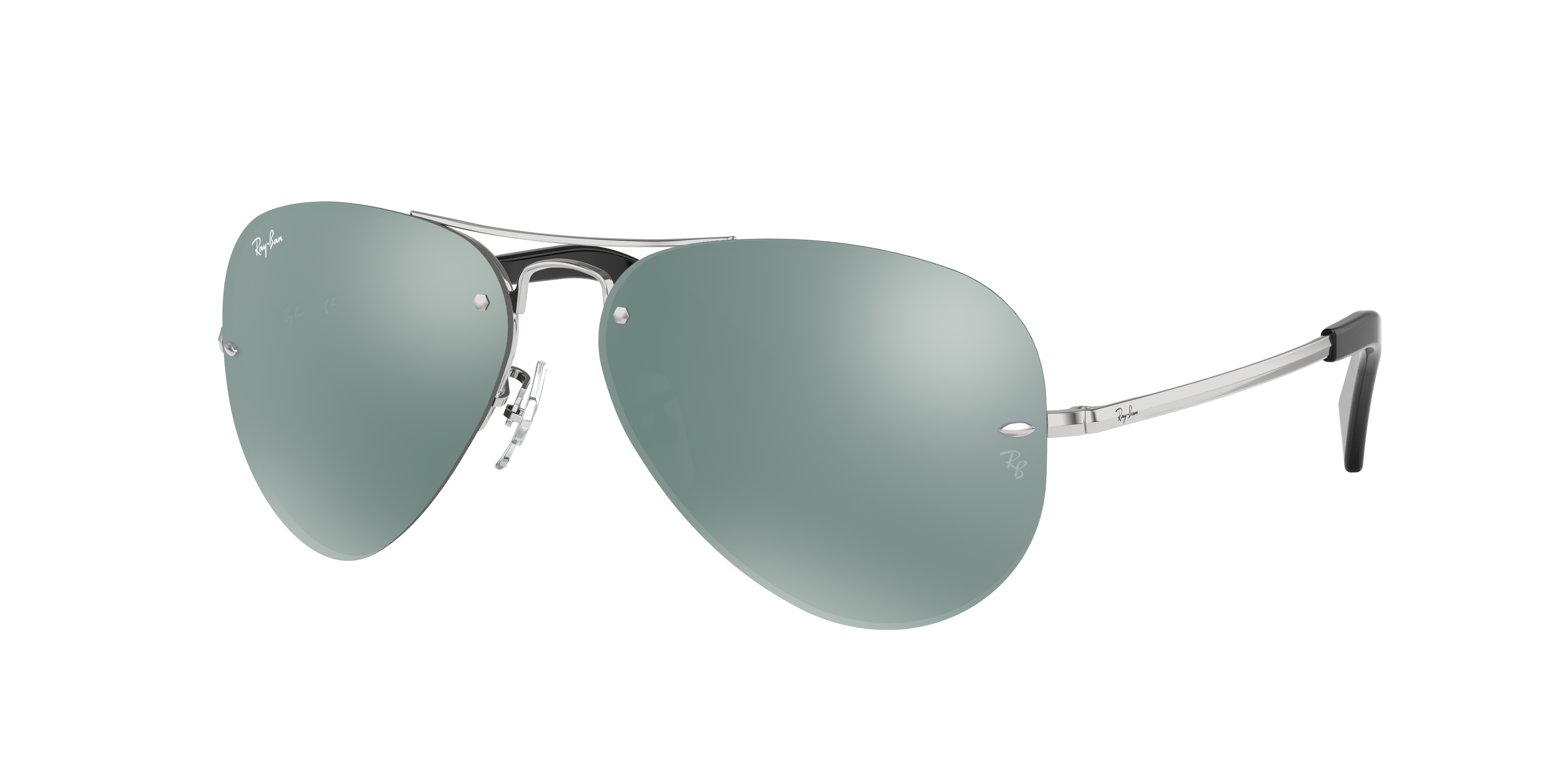 Ray-Ban RB3449 Silver - Metal - Silver 