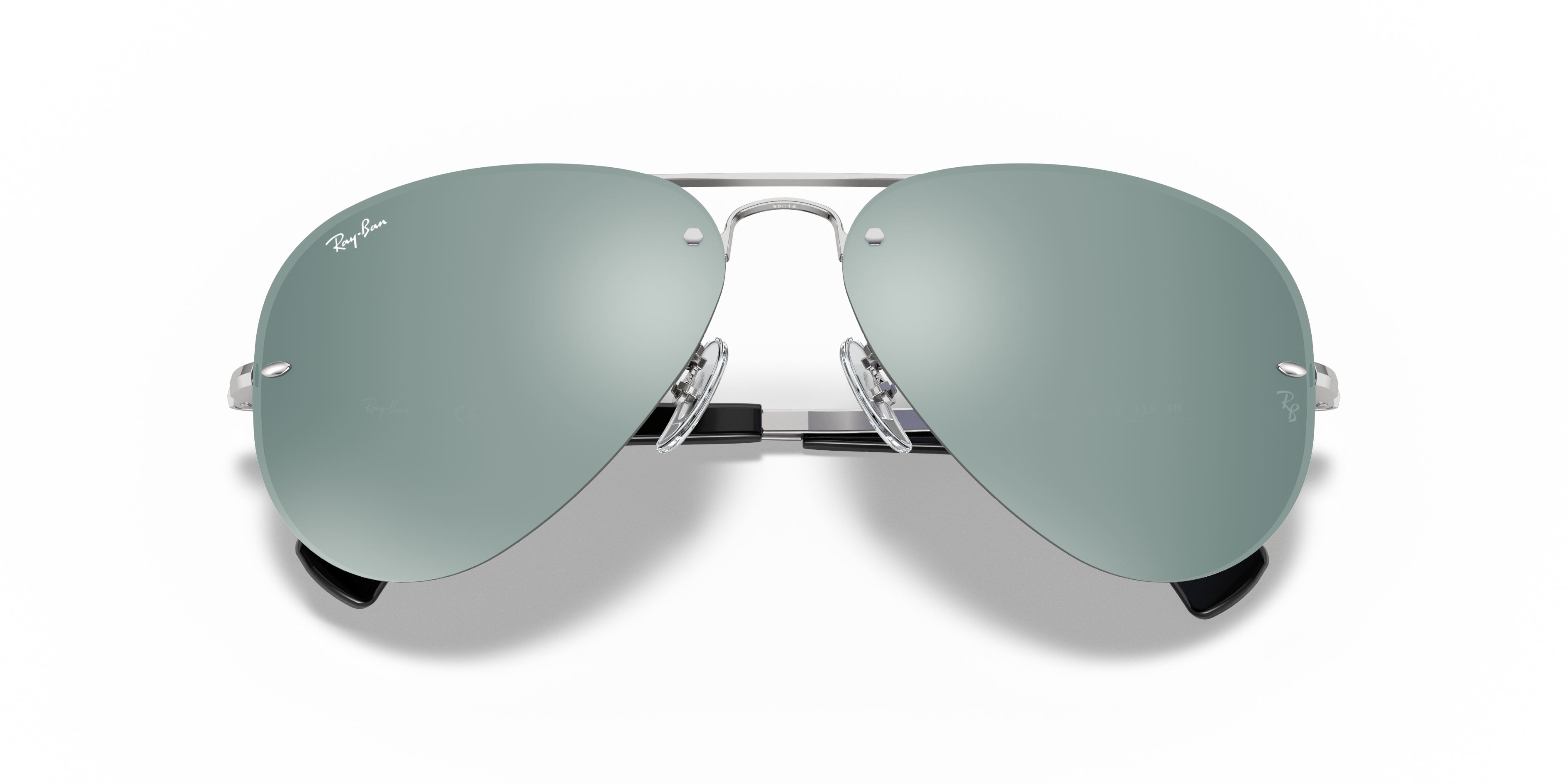 ray ban silver