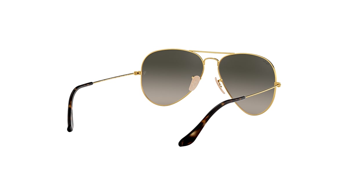 Noodlottig Minimaal Inwoner Aviator Havana Collection Sunglasses in Gold and Grey | Ray-Ban®