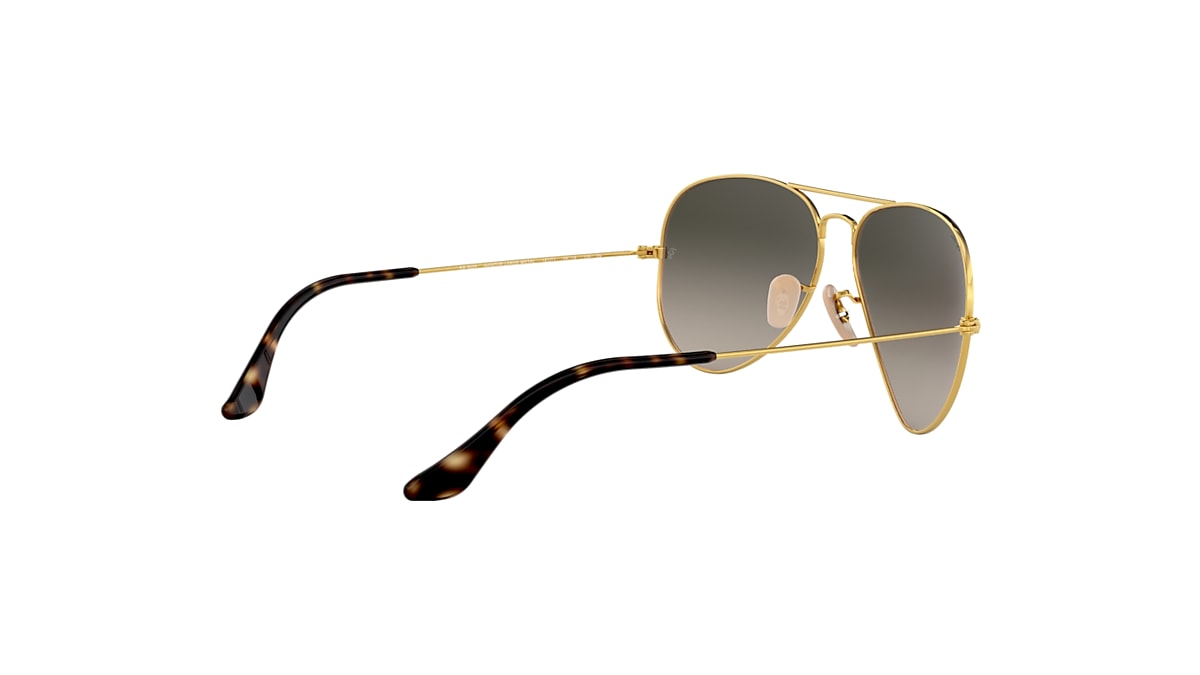 Noodlottig Minimaal Inwoner Aviator Havana Collection Sunglasses in Gold and Grey | Ray-Ban®