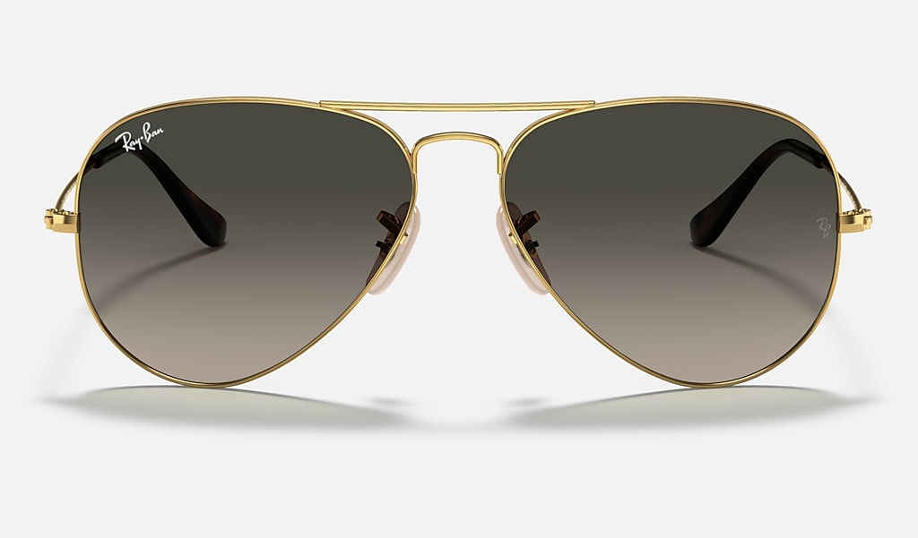 Antecedent Modieus Graf Aviator Havana Collection Sunglasses in Gold and Grey - RB3025 | Ray-Ban® CA