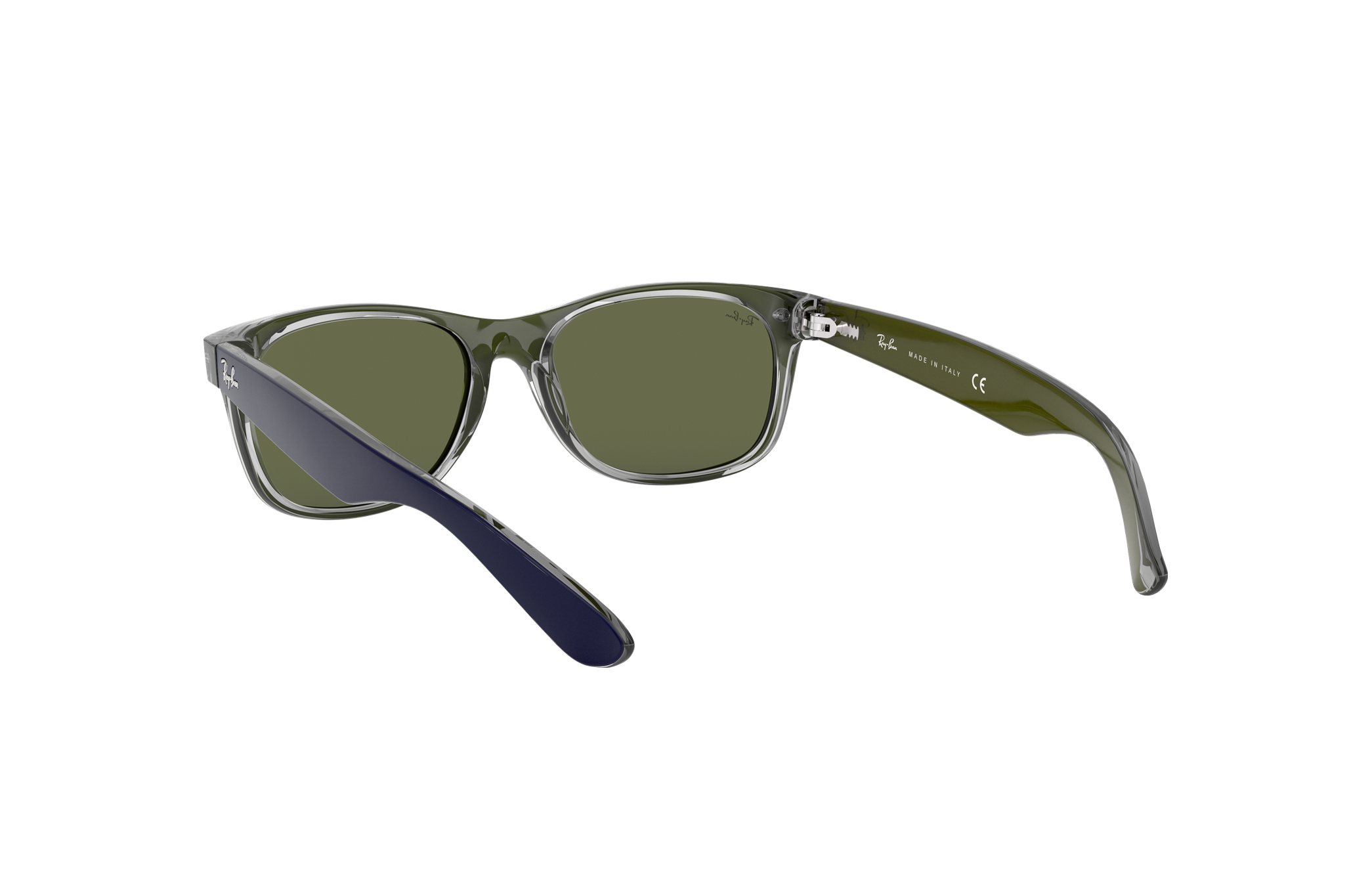 Occhiali da Sole New Wayfarer Bicolor in Blu e Verde | Ray-Ban®