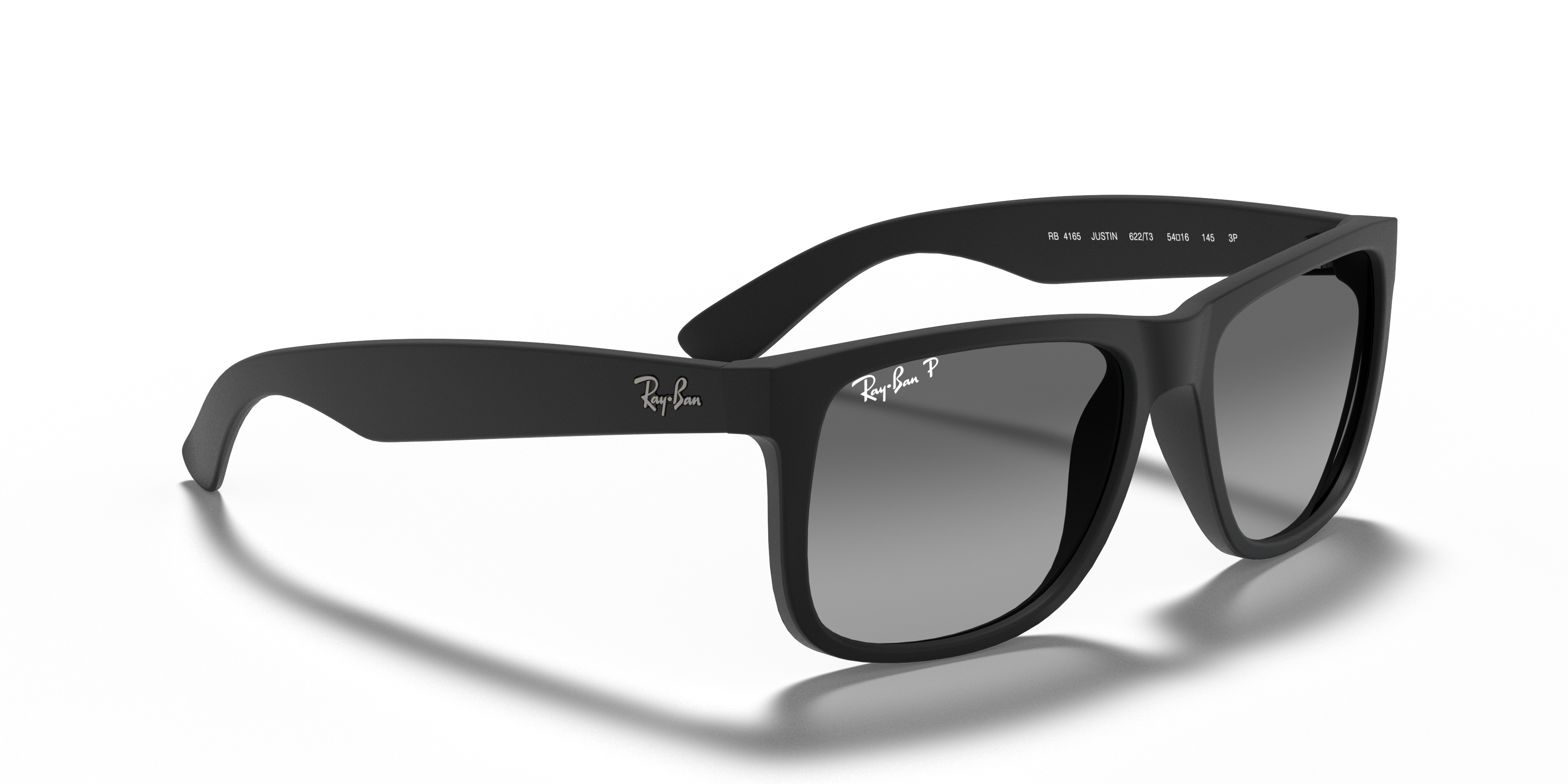 ray ban justin grey polarized