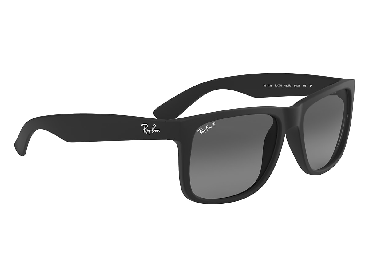 JUSTIN CLASSIC in Black and Light Grey RB4165 | Ray-Ban® US