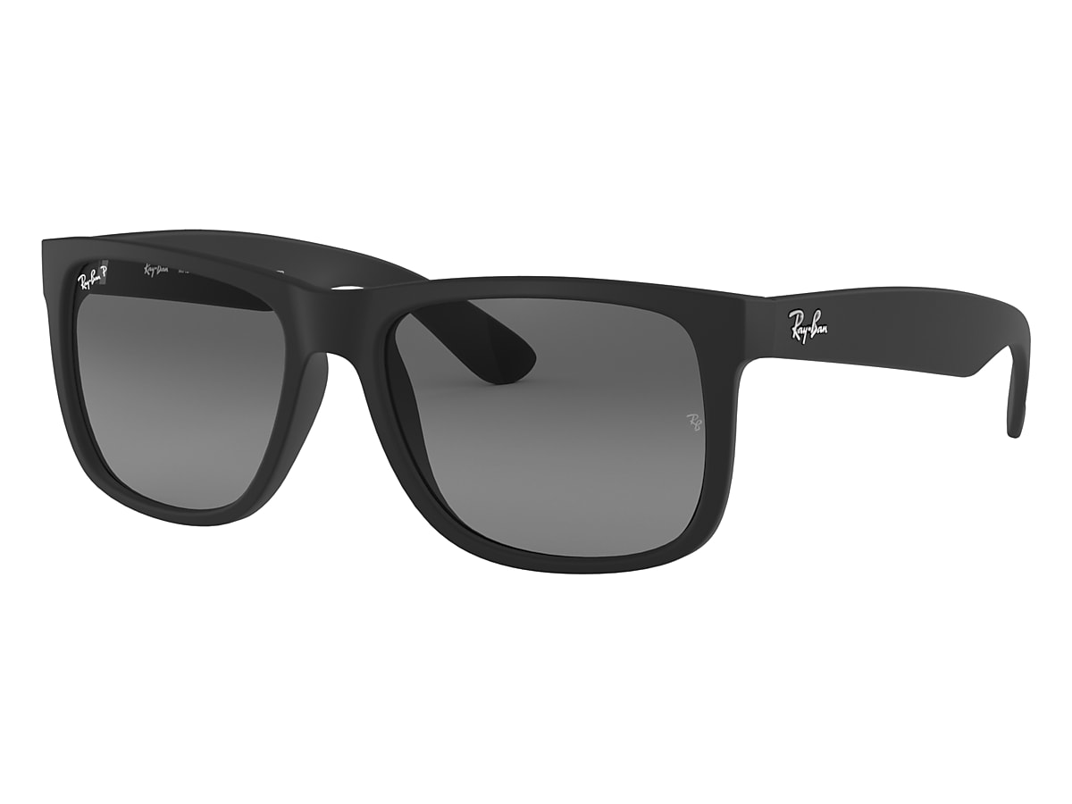 Ride Mening omvendt JUSTIN CLASSIC Sunglasses in Black and Grey - RB4165 | Ray-Ban® US