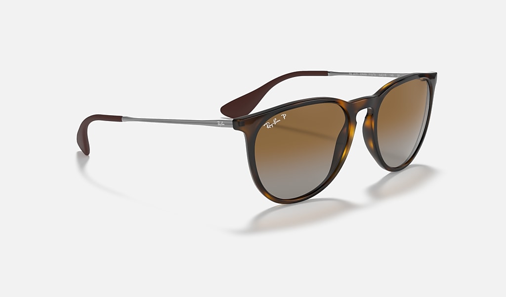 Erika Classic Sunglasses in Light Havana and Brown | Ray-Ban®