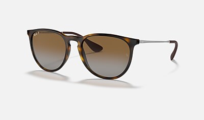 ERIKA CLASSIC Sunglasses in Dark Sand and Brown Violet RB4171