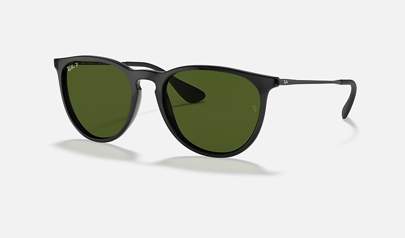 Gafas de Sol ERIKA CLASSIC en Negro y Verde RB4171 Ray Ban ES