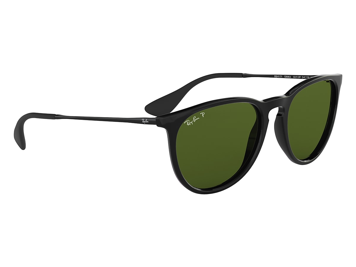 ERIKA CLASSIC Sunglasses in Black and Green - RB4171 | Ray-Ban® US