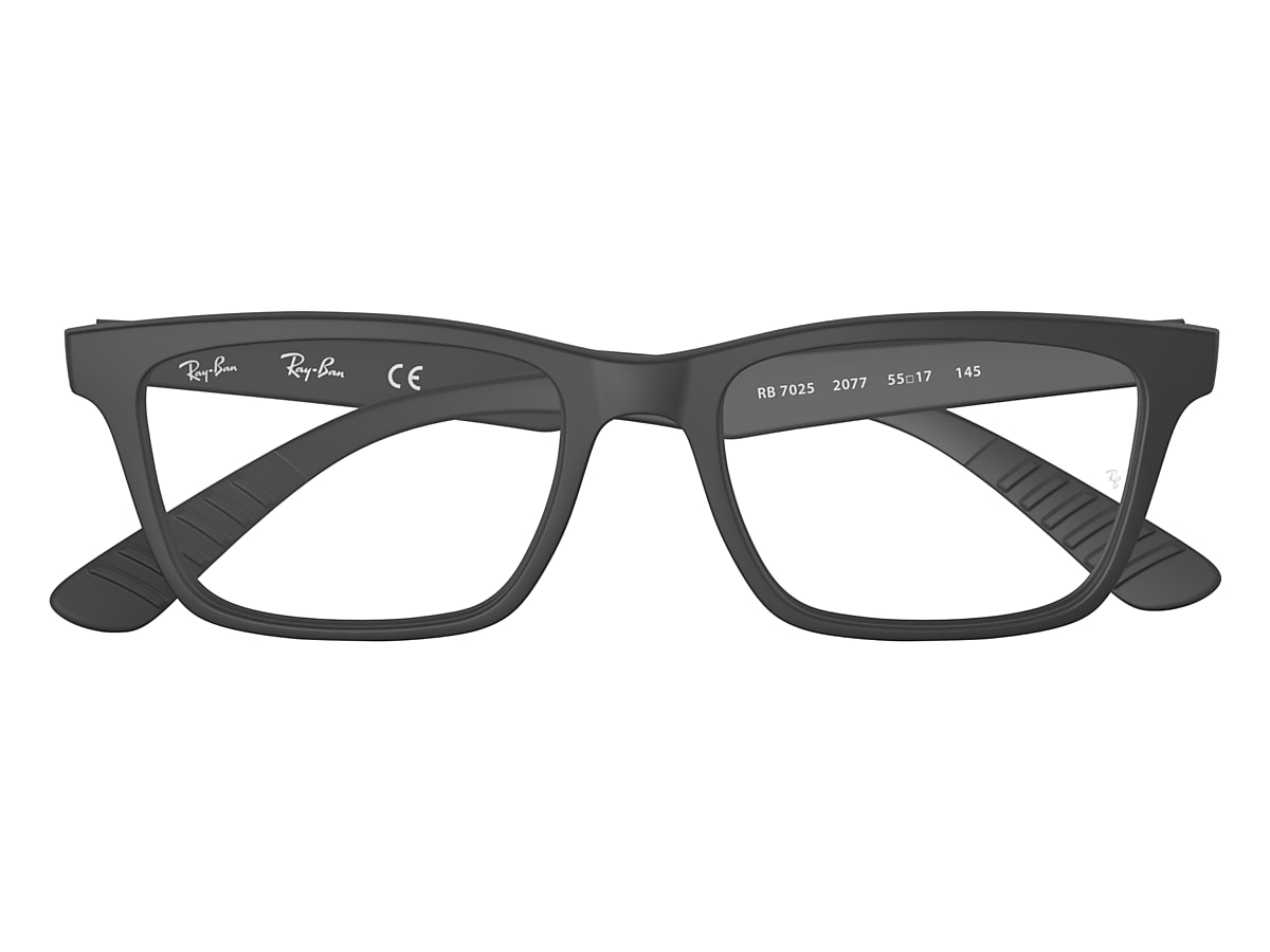 Ray ban best sale eyeglasses matte black