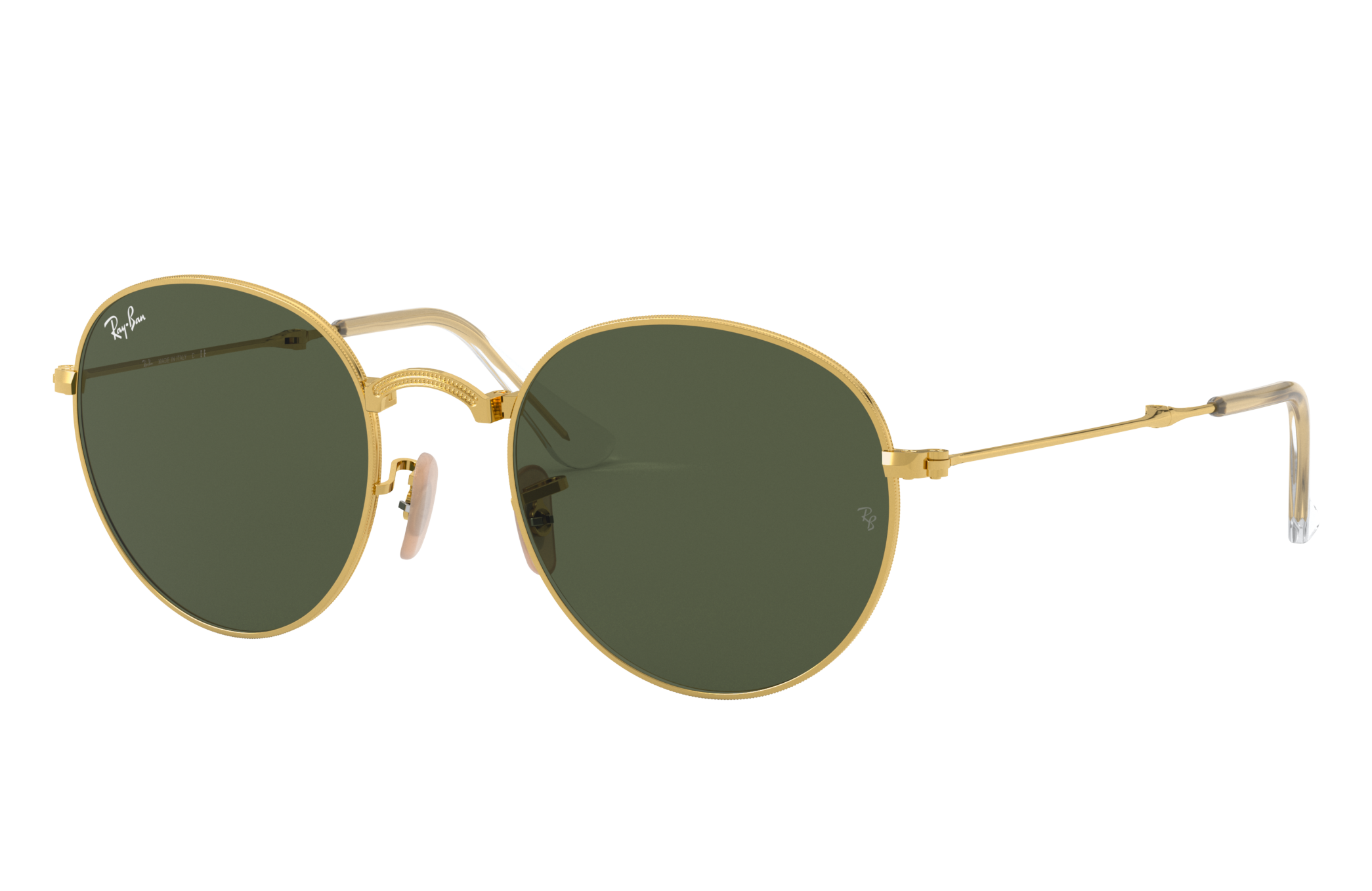 ray ban round foldable
