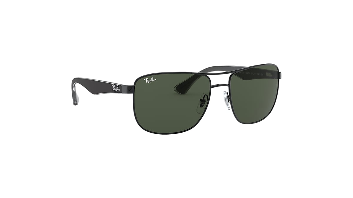 RB3533 Sunglasses in Black and Green - RB3533 | Ray-Ban® US