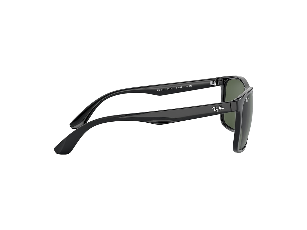 Les lunettes de soleil RB4232 en Noir et Vert - RB4232
