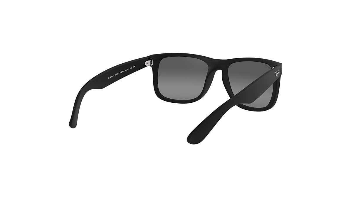 JUSTIN CLASSIC Sunglasses in Black and Grey - RB4165F | Ray-Ban® US