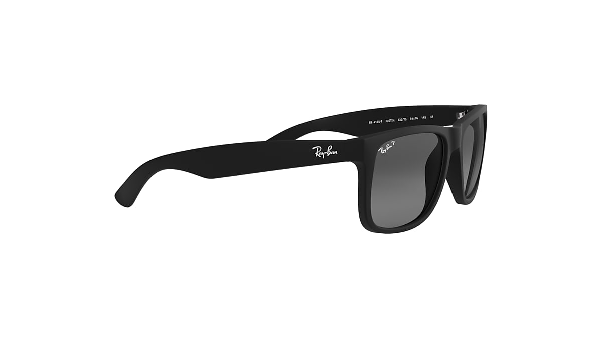 JUSTIN CLASSIC Sunglasses in Black and Grey - RB4165F | Ray-Ban® US