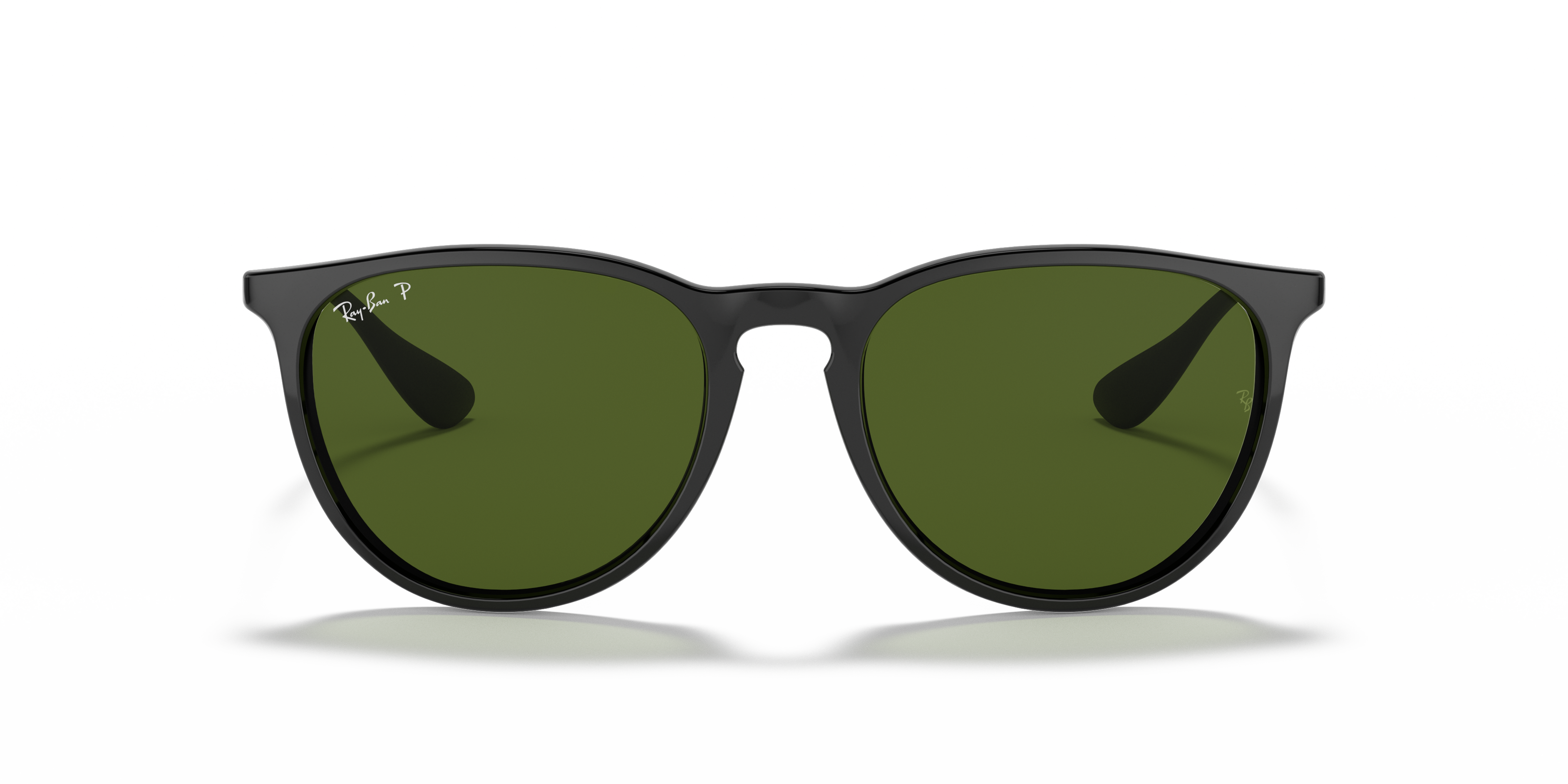 Erika Classic Sunglasses in Black and Green | Ray-Ban®