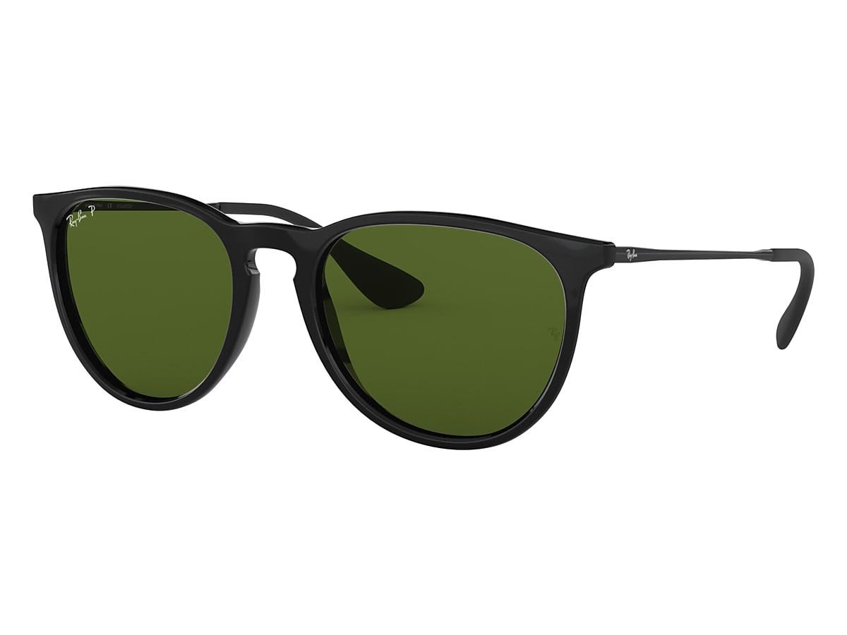 ERIKA CLASSIC Sunglasses in Black and Green - RB4171F | Ray-Ban® US