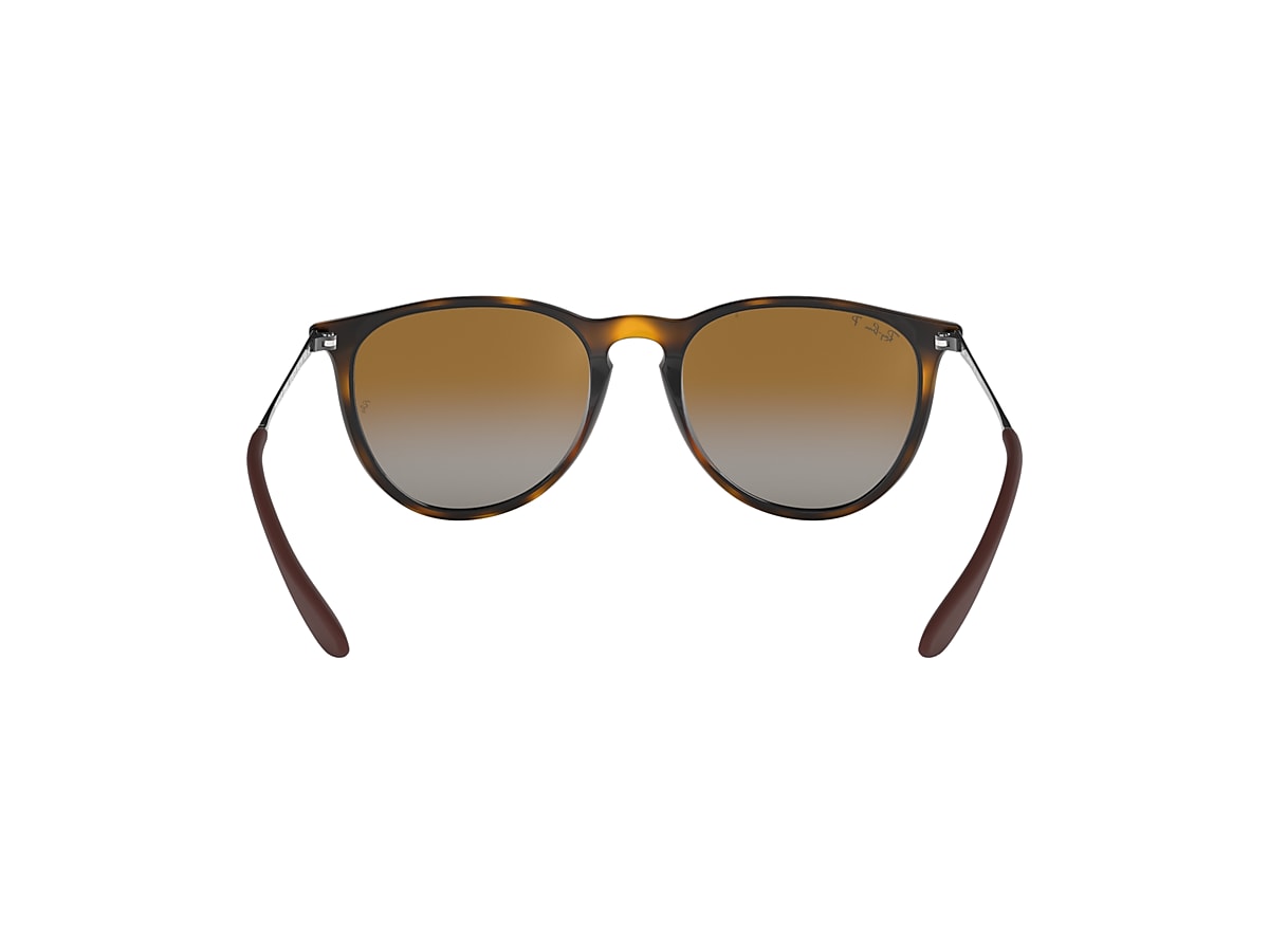 ERIKA CLASSIC Sunglasses in Light Havana and Brown - RB4171F | Ray 