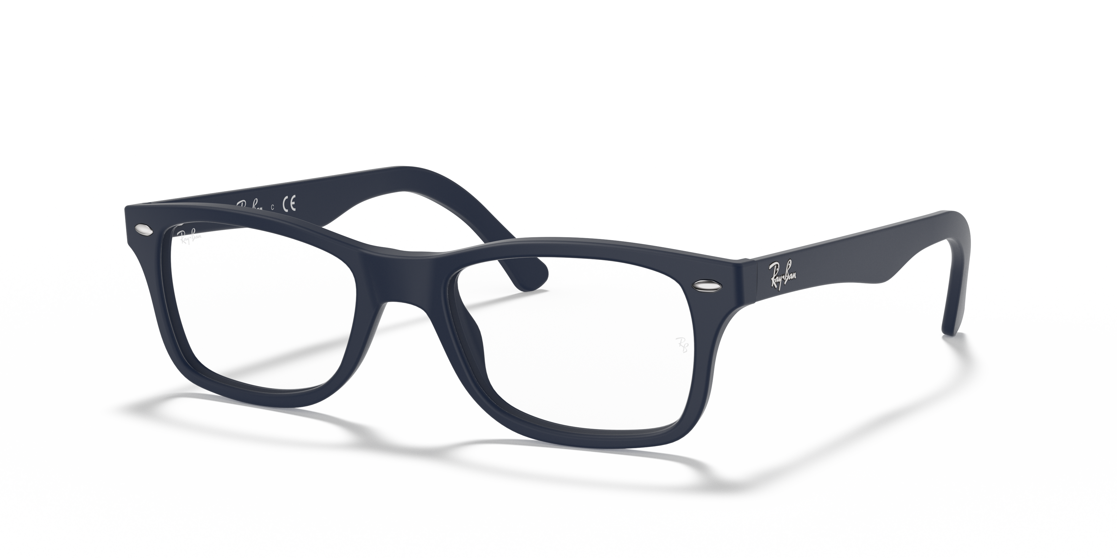 ray ban eyeglasses black and clear