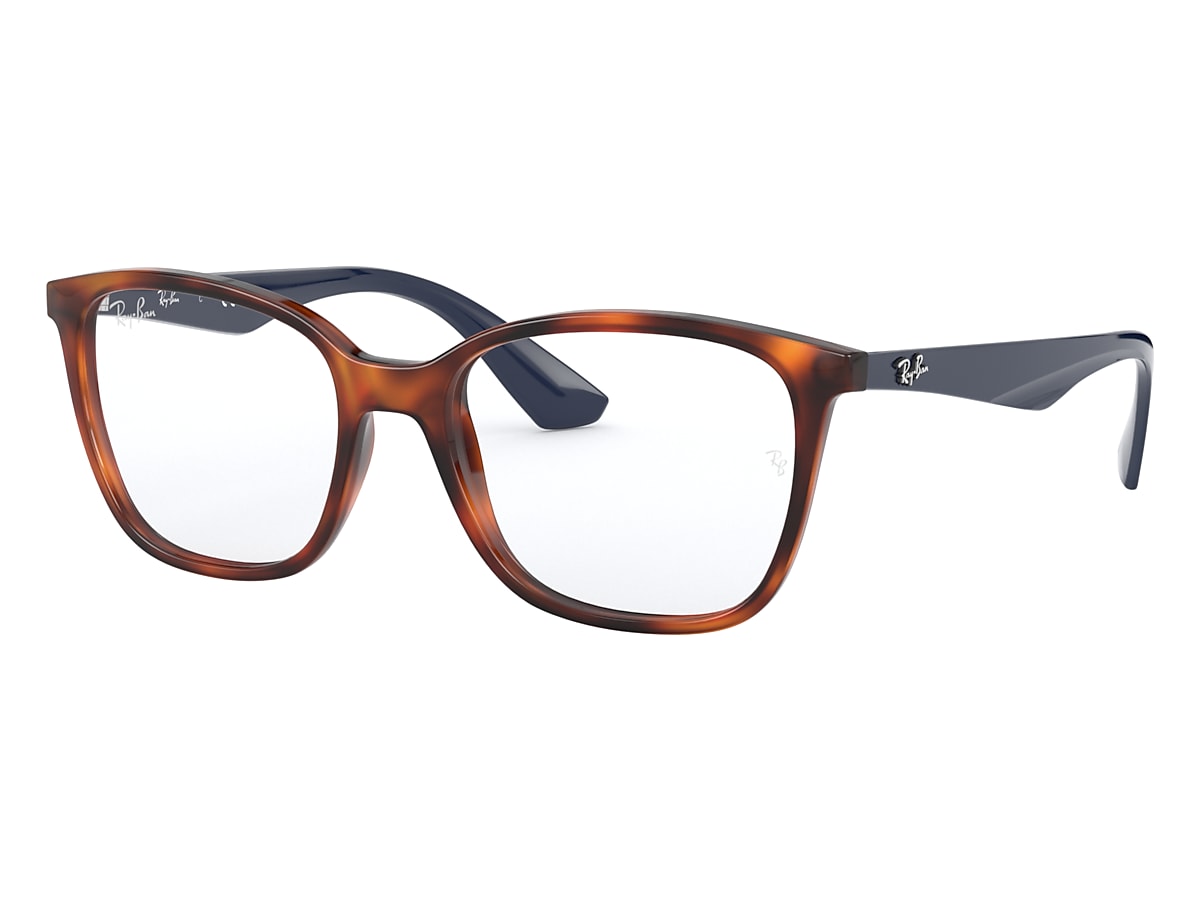 RB7066 OPTICS Eyeglasses with Light Havana Frame RB7066 Ray