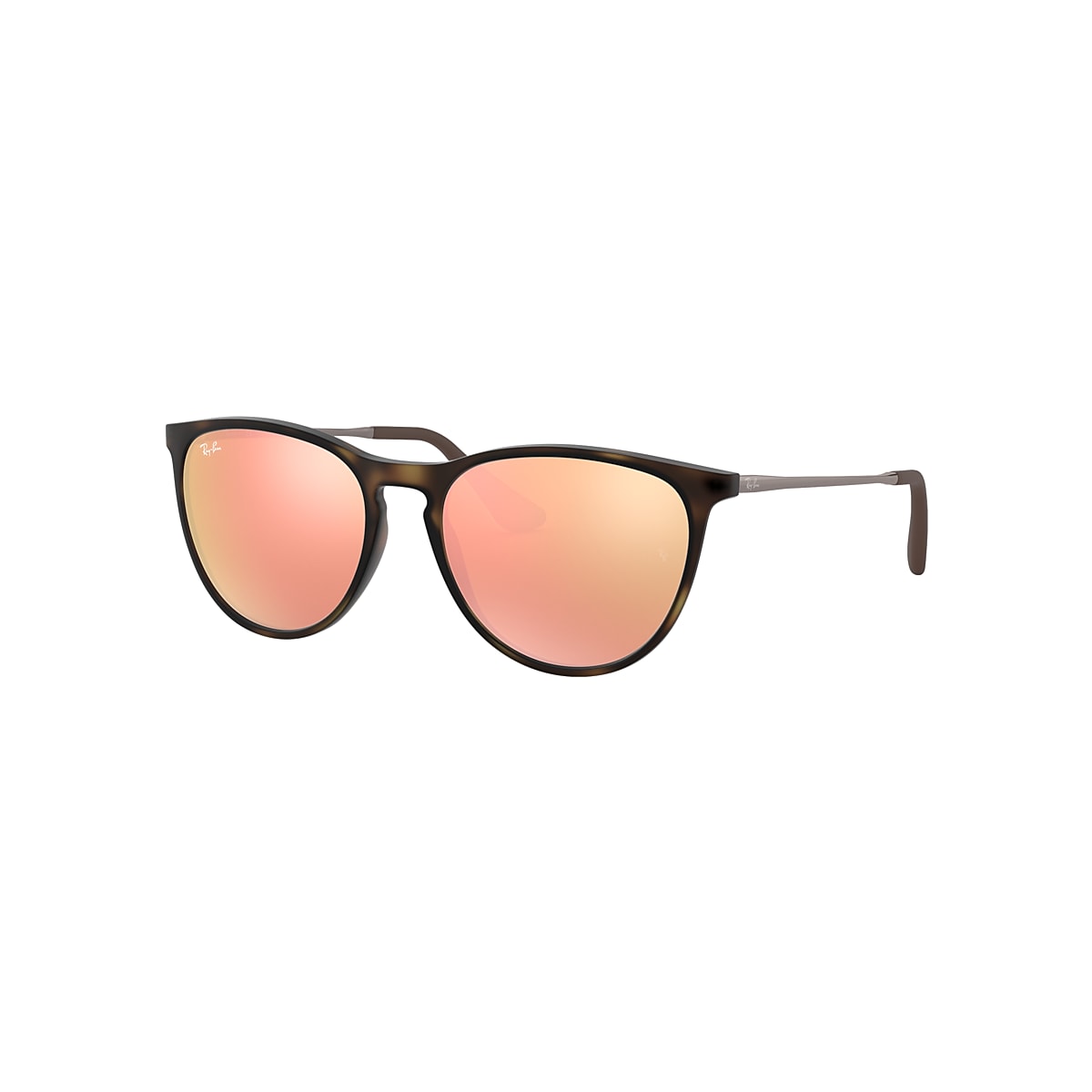 ERIKA KIDS Sunglasses in Havana and Copper Flash - RB9060S | Ray
