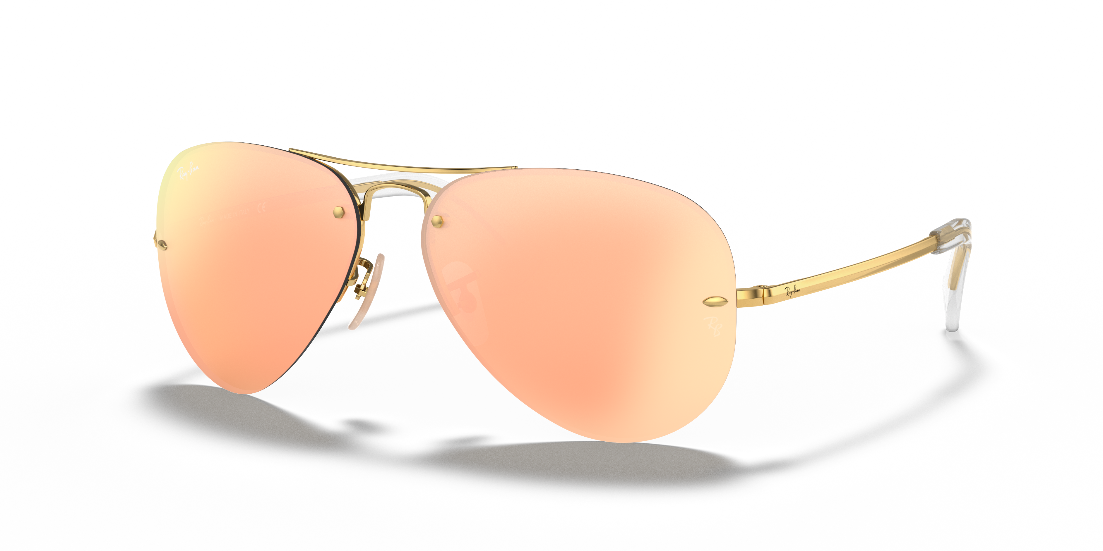 rayban 3449 gold