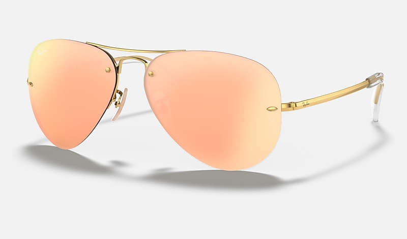 Prestigious Excellent banana RB3449 Sunglasses in Gold and Copper - RB3449 | Ray-Ban® US
