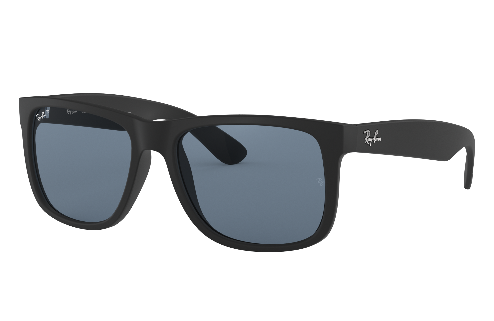 Bijzettafeltje heel fijn Zeep Justin Classic Sunglasses in Black and Dark Blue | Ray-Ban®