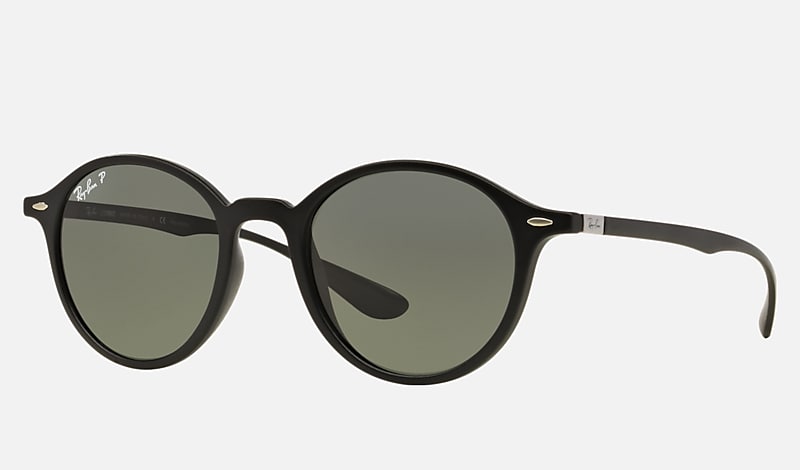 ROUND LITEFORCE Sunglasses in Black and Ray-Ban® EU