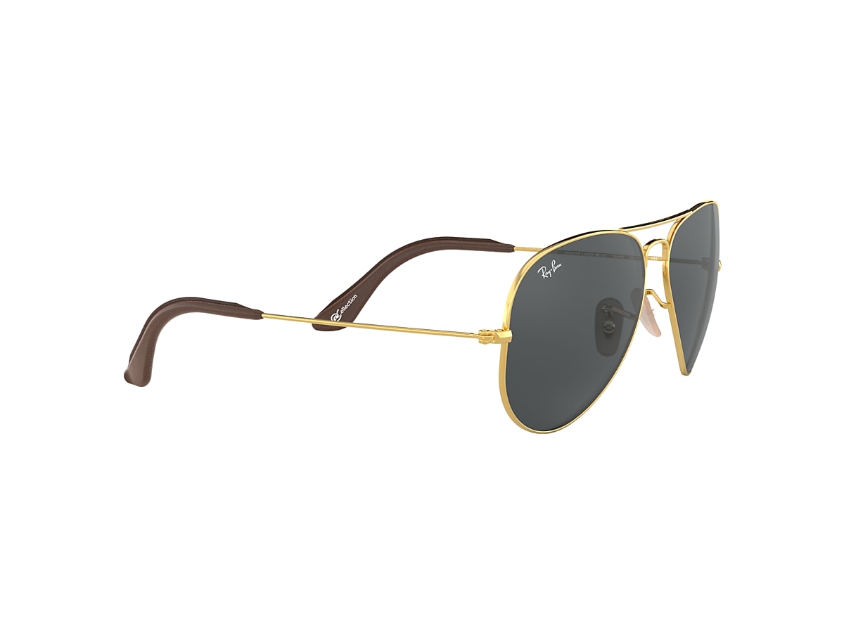 namens Heel boos schieten Aviator @collection Sunglasses in Gold and Blue/Grey - RB3025 | Ray-Ban® US