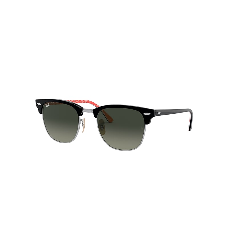 Ray-Ban Clubmaster @collection Sunglasses Black Frame Grey Lenses 49-21 product image